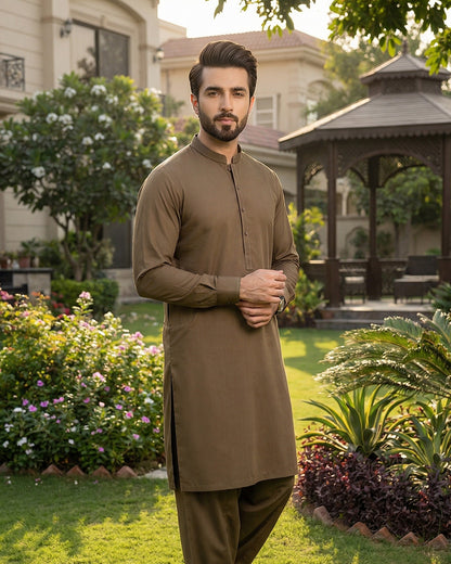 Parkison Rich Cotton by Royals Loom – Brown