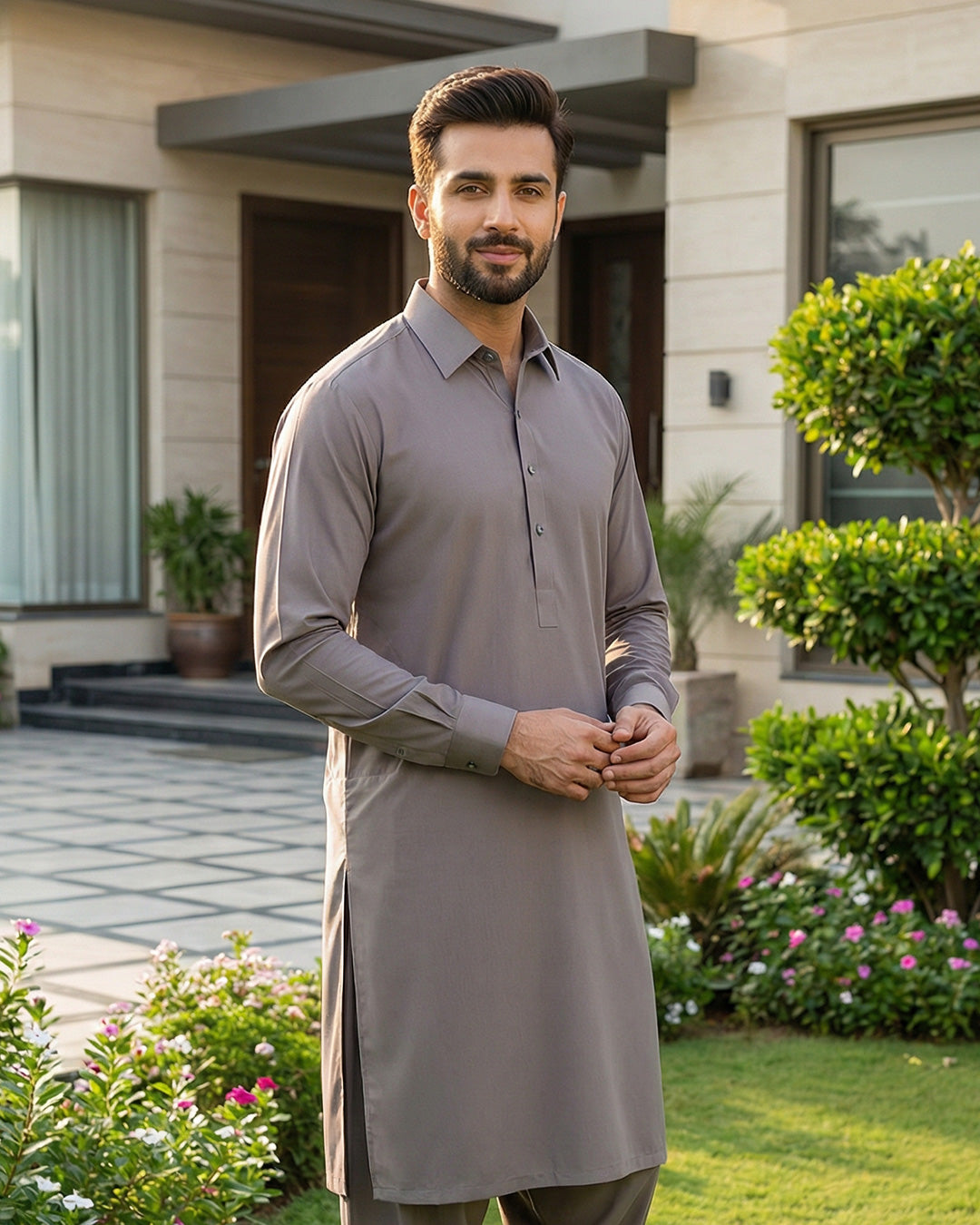 Parkison Rich Cotton by Royals Loom – Taupe Grey