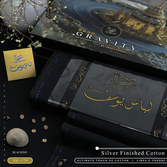 ZERO GRAVITY COTTON | Luxury Summer Unstitched Collection | Blackish