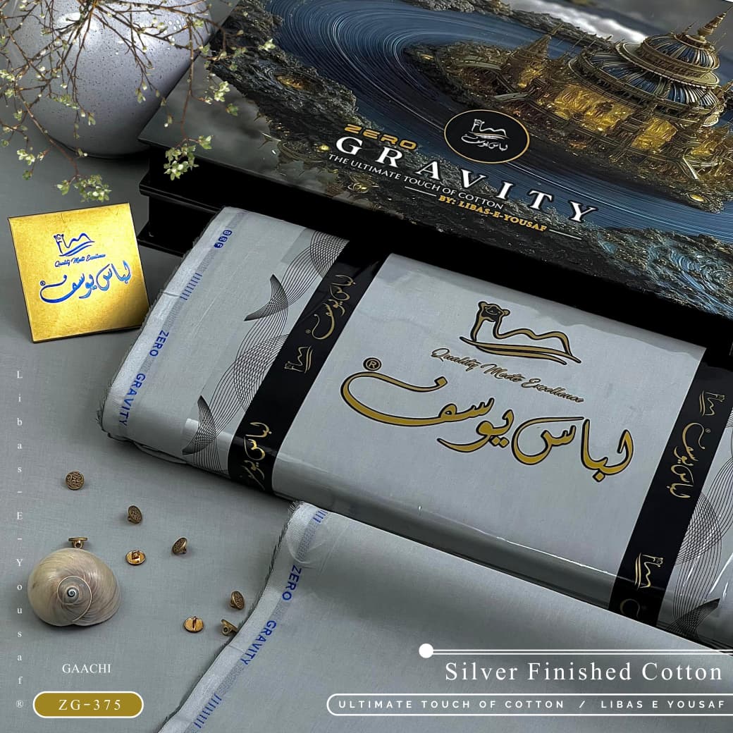 ZERO GRAVITY COTTON | Luxury Summer Unstitched Collection | Gaachi