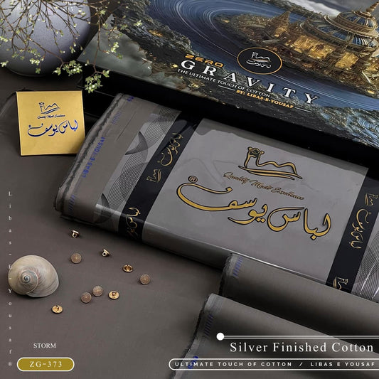 ZERO GRAVITY COTTON | Luxury Summer Unstitched Collection | Storm