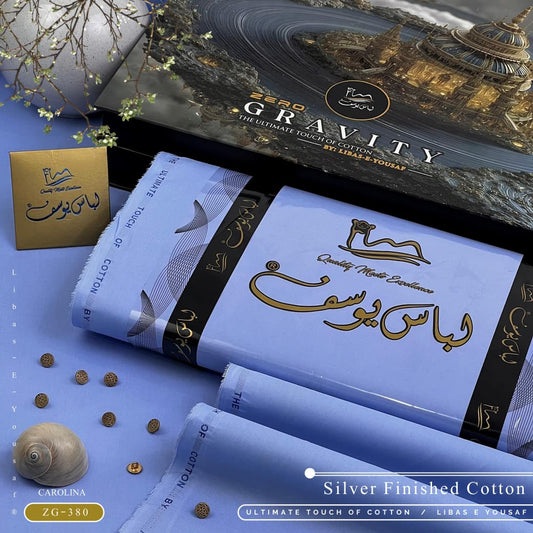 ZERO GRAVITY COTTON | Luxury Summer Unstitched Collection | Carolina