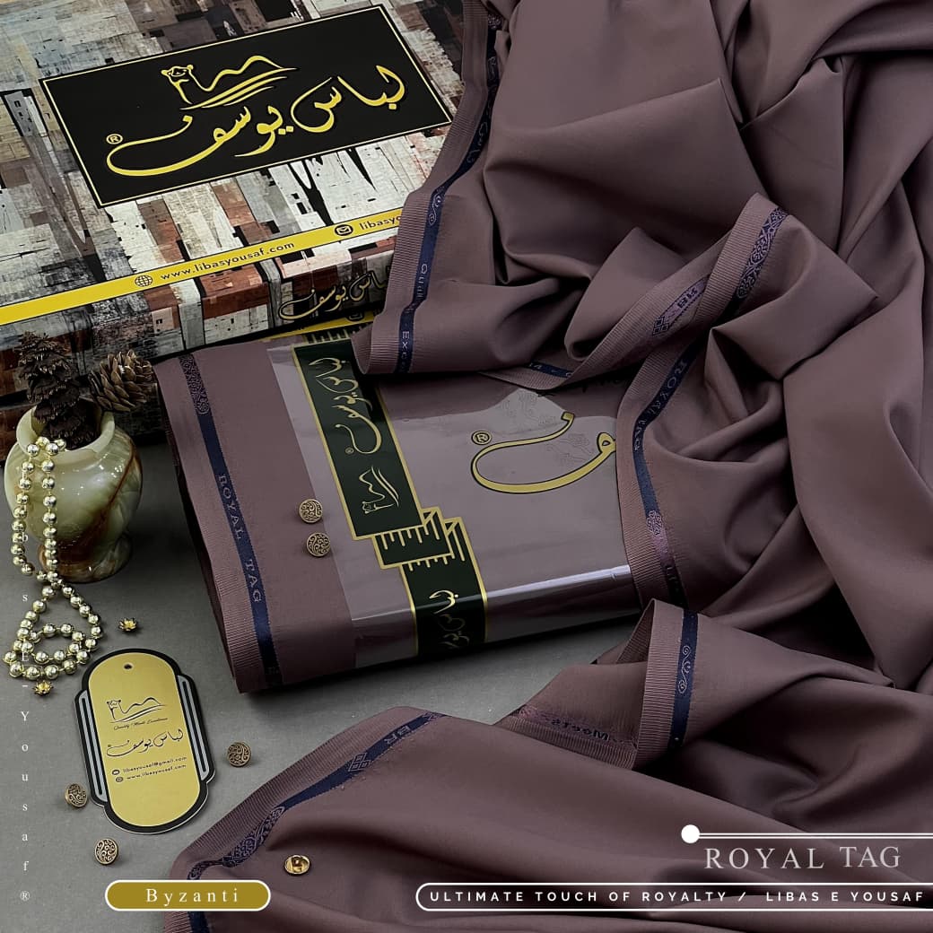 Libas E Yousaf Unstitched Wash & Wear – Byzanti