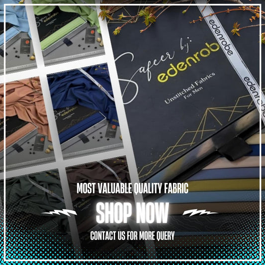 Safeer / Edenrobe | Premium Unstitched 4 Season Wash'n Wear Fabric