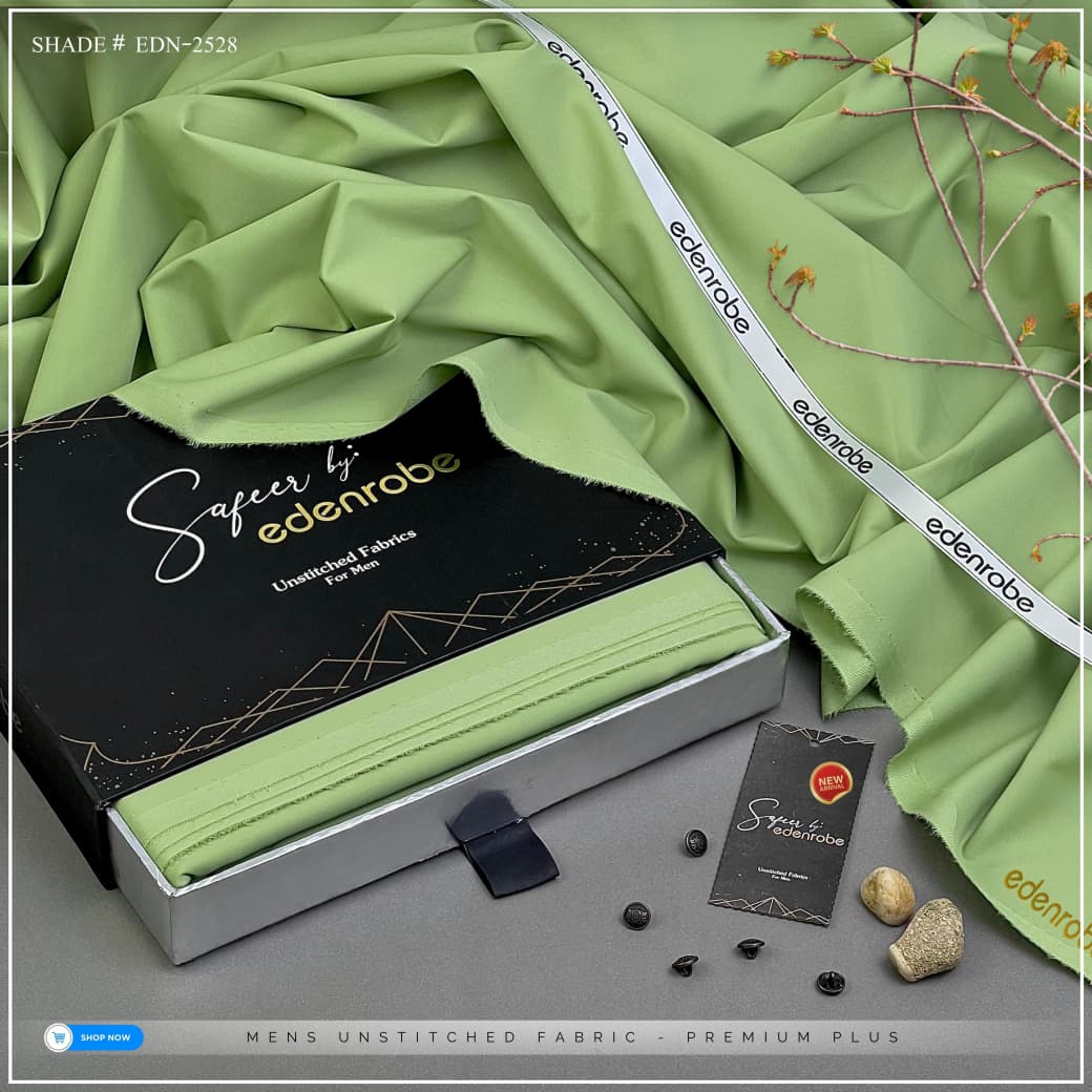 Safeer / Edenrobe | Premium Unstitched 4 Season Wash'n Wear Fabric