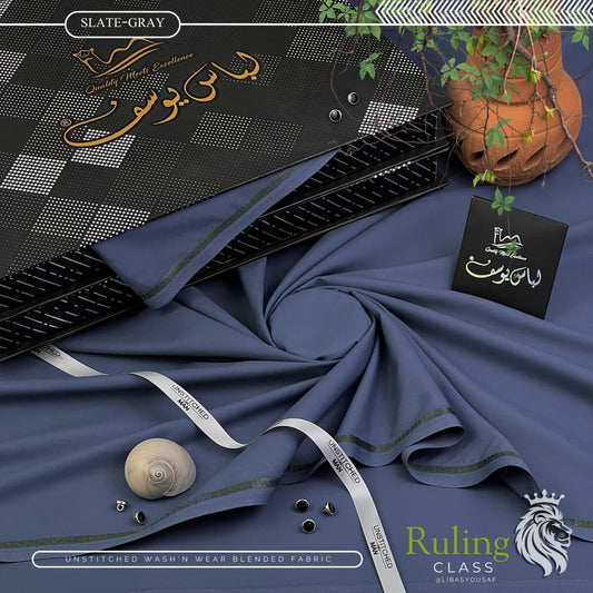 Ruling-Class Premium Unstitched 4 Season Wash'n Wear Fabric