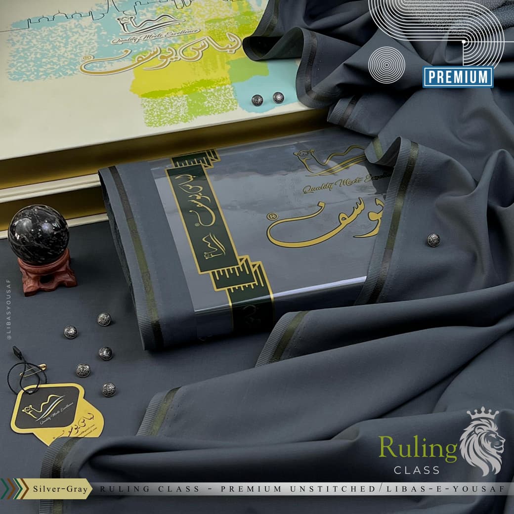 Ruling-Class Premium Unstitched 4 Season Wash'n Wear Fabric