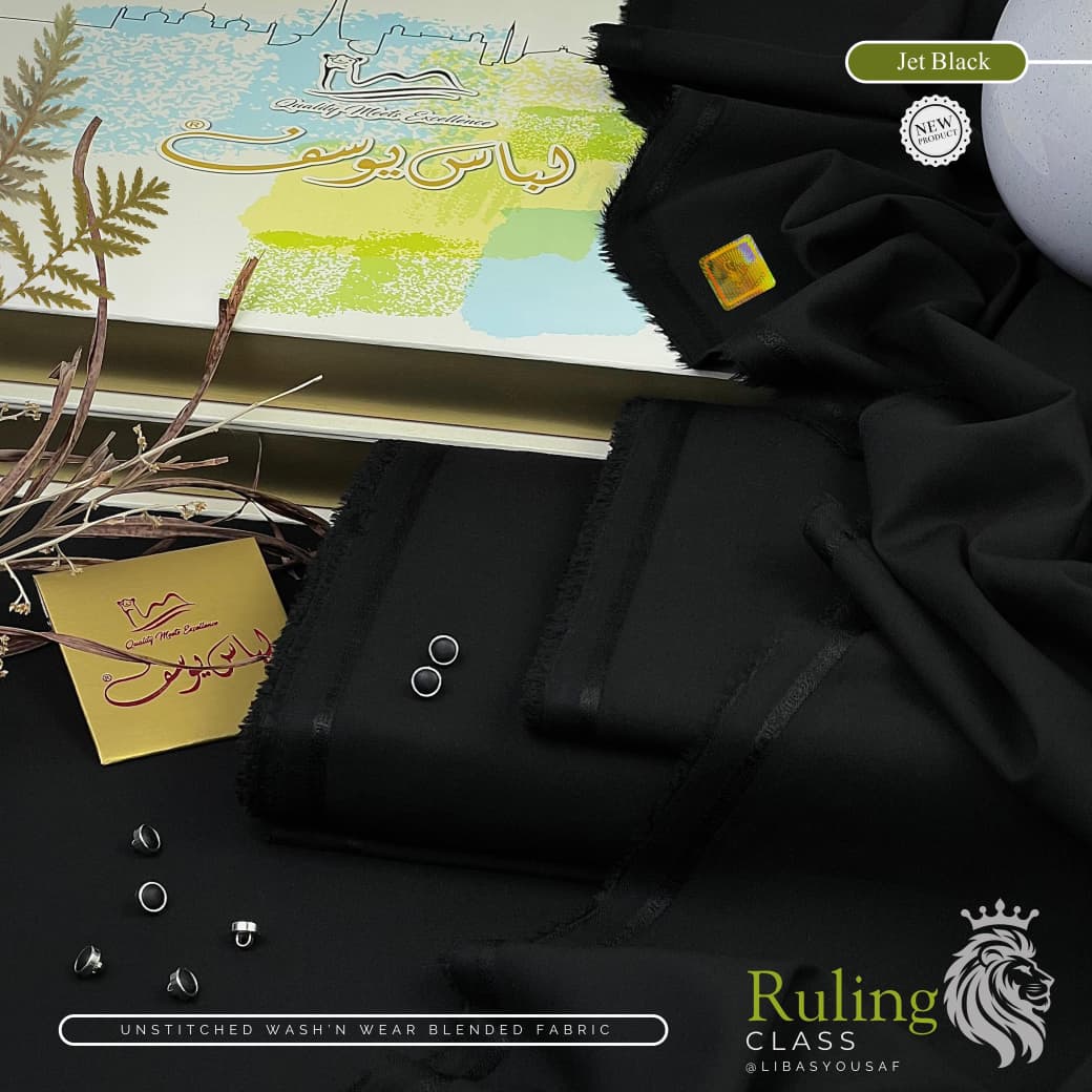 Ruling-Class Premium Unstitched 4 Season Wash'n Wear Fabric
