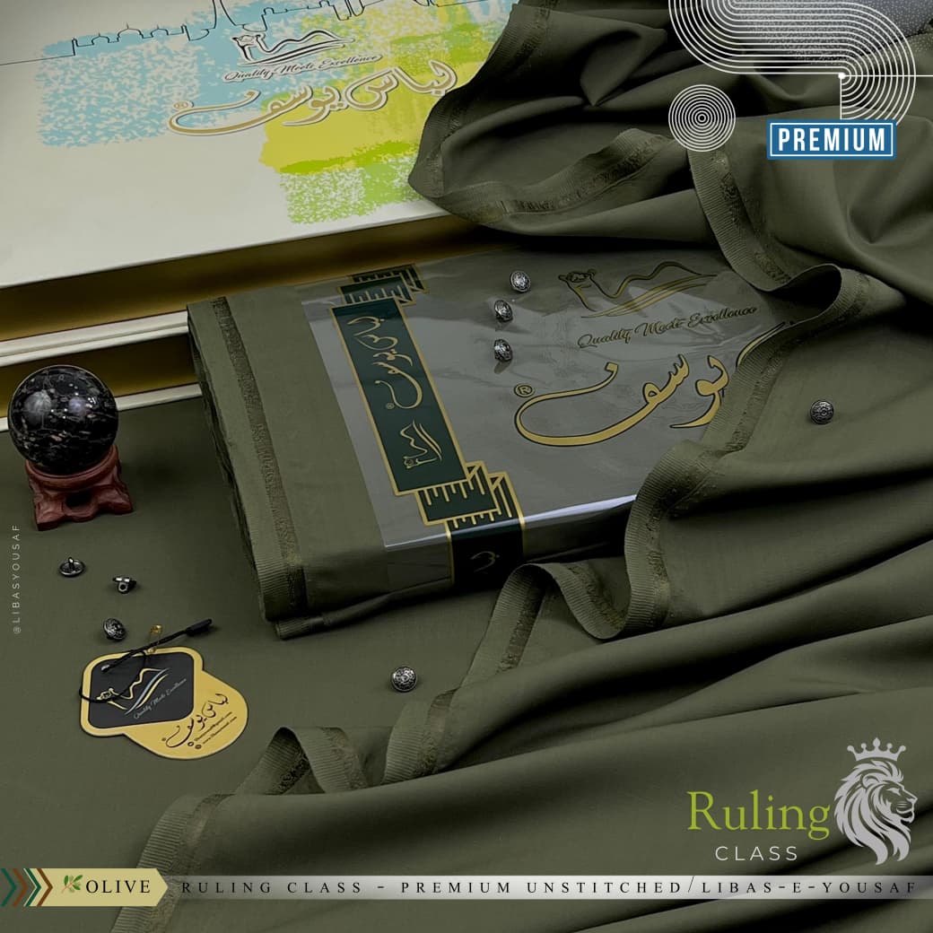 Ruling-Class Premium Unstitched 4 Season Wash'n Wear Fabric