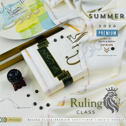 Ruling-Class Premium Unstitched 4 Season Wash'n Wear Fabric