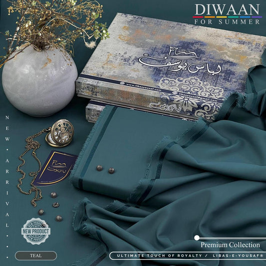 Diwaan - Premium Unstitched SUMMER Wash'n Wear Fabric