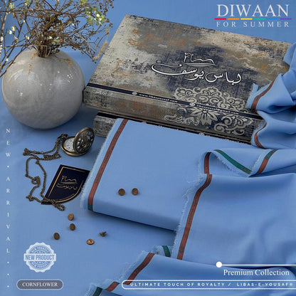 Diwaan - Premium Unstitched SUMMER Wash'n Wear Fabric