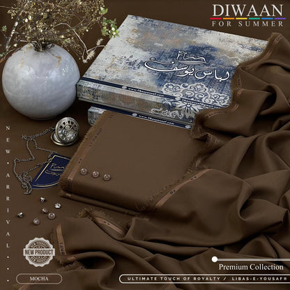 Diwaan - Premium Unstitched SUMMER Wash'n Wear Fabric