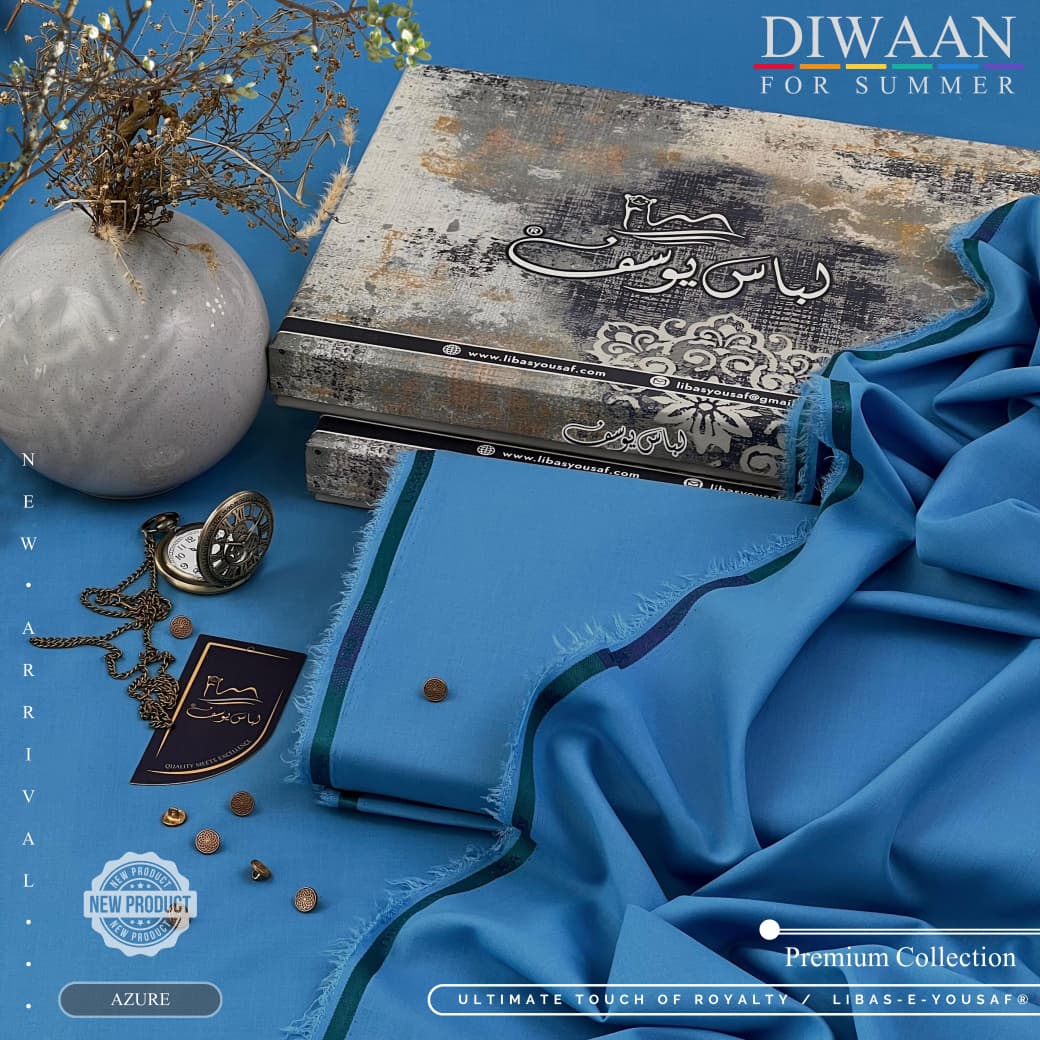 Diwaan - Premium Unstitched SUMMER Wash'n Wear Fabric