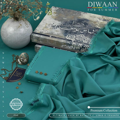 Diwaan - Premium Unstitched SUMMER Wash'n Wear Fabric
