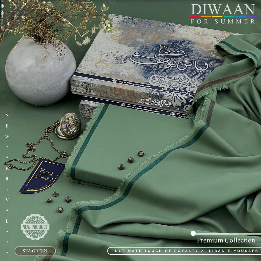 Diwaan - Premium Unstitched SUMMER Wash'n Wear Fabric