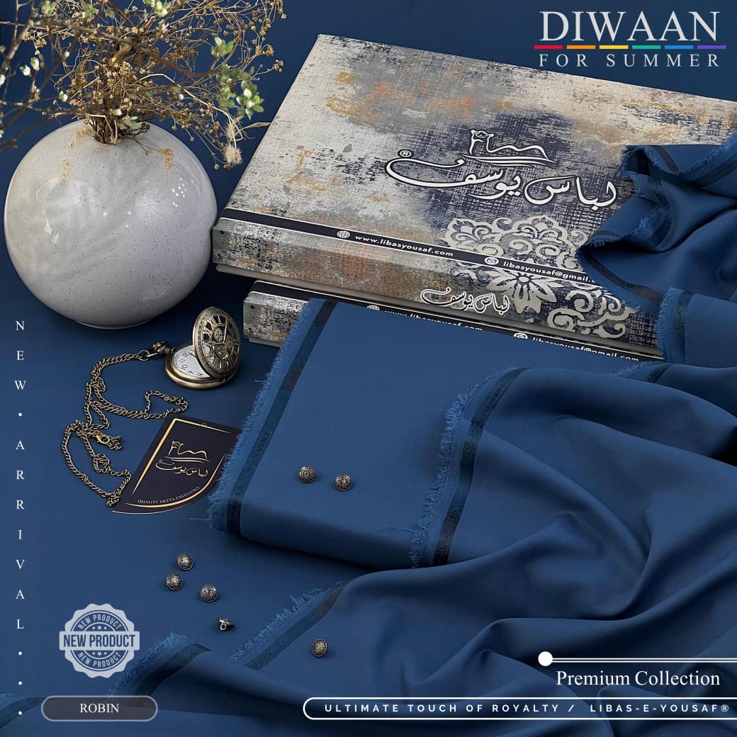 Diwaan - Premium Unstitched SUMMER Wash'n Wear Fabric