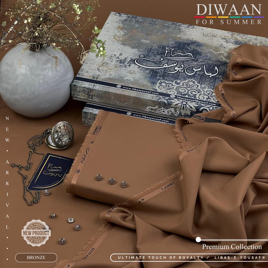 Diwaan - Premium Unstitched SUMMER Wash'n Wear Fabric