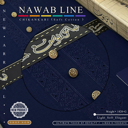 Nawab Line – Chikankari Cotton