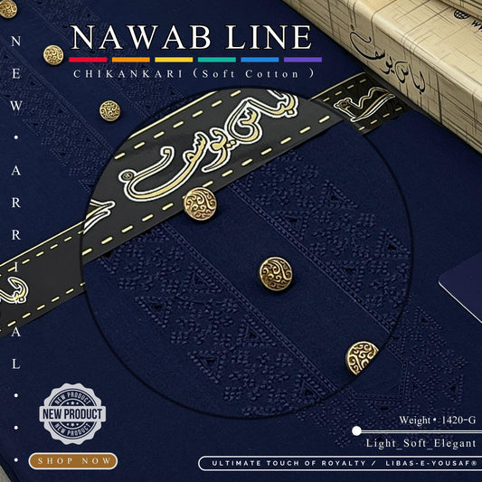 Nawab Line – Chikankari Cotton