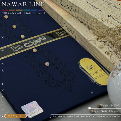 Nawab Line – Chikankari Cotton
