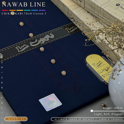 Nawab Line – Chikankari Cotton