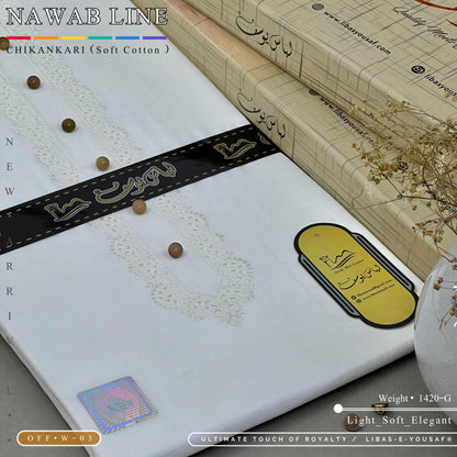 Nawab Line – Chikankari Cotton