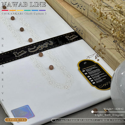 Nawab Line – Chikankari Cotton