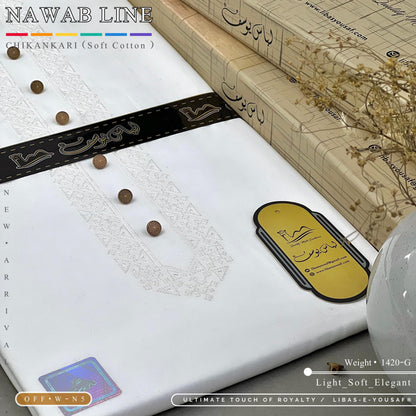 Nawab Line – Chikankari Cotton