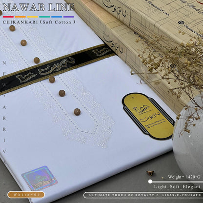Nawab Line – Chikankari Cotton