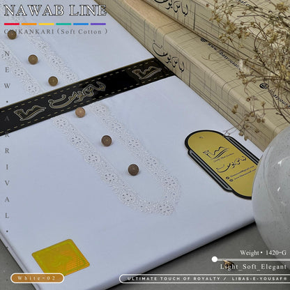 Nawab Line – Chikankari Cotton