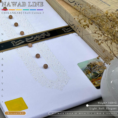 Nawab Line – Chikankari Cotton