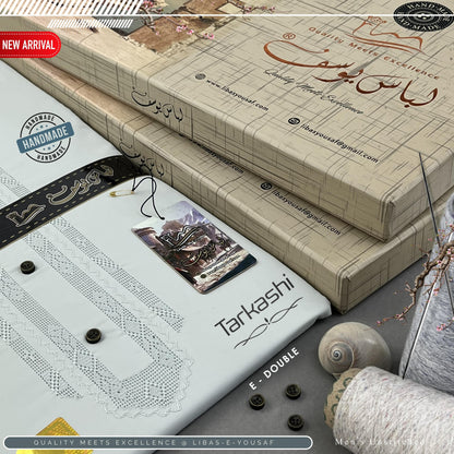 Original Libas E Yousaf Handmade Tarkashi Boski | E-Double