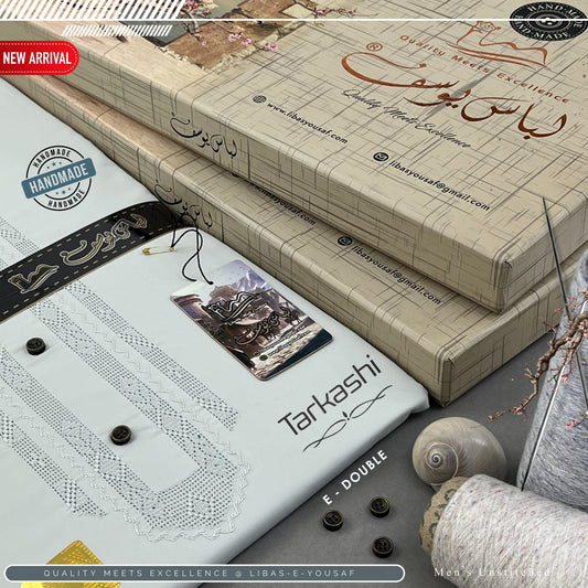 Original Libas E Yousaf Handmade Tarkashi Boski | E-Double