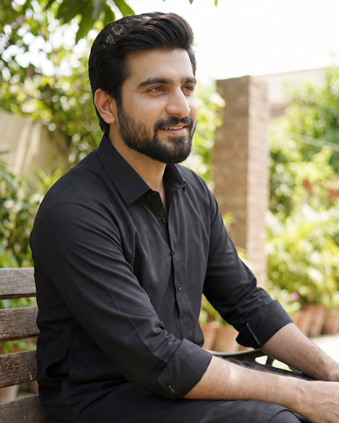 Silver Storm Cotton by Royals Loom – Charcoal Black