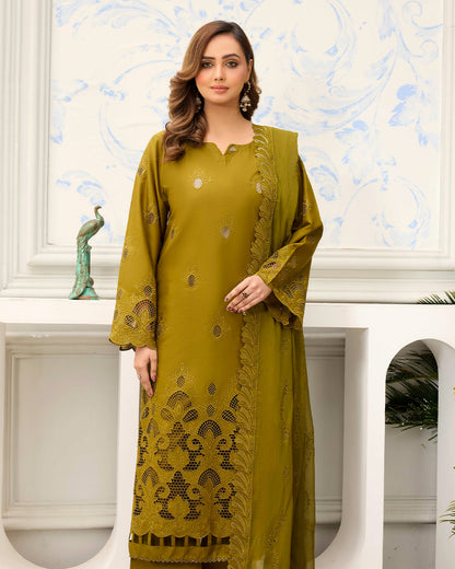 Palwasha Lawn – Fully Embroidered Shirt – Ziya Mandi