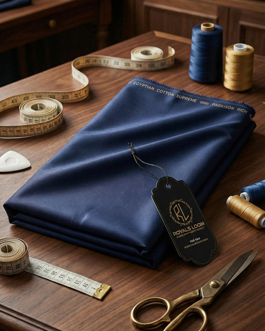 Parkison Rich Cotton by Royals Loom – Classic Blue