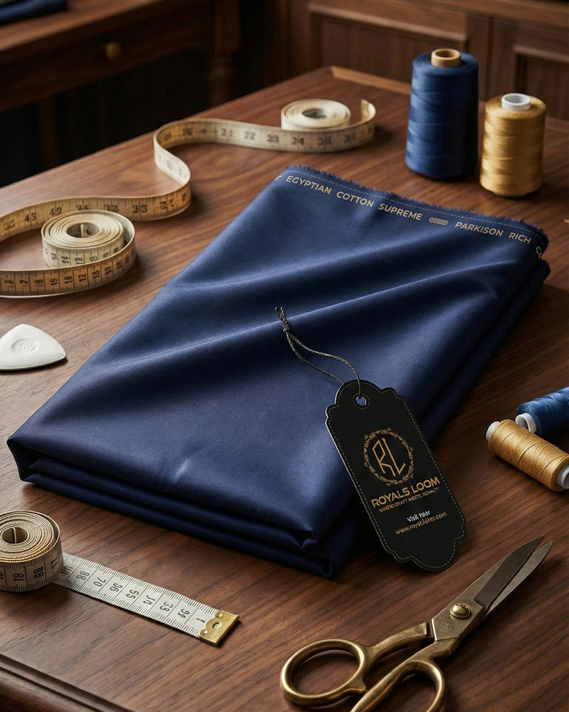 Parkison Rich Cotton by Royals Loom – Classic Blue