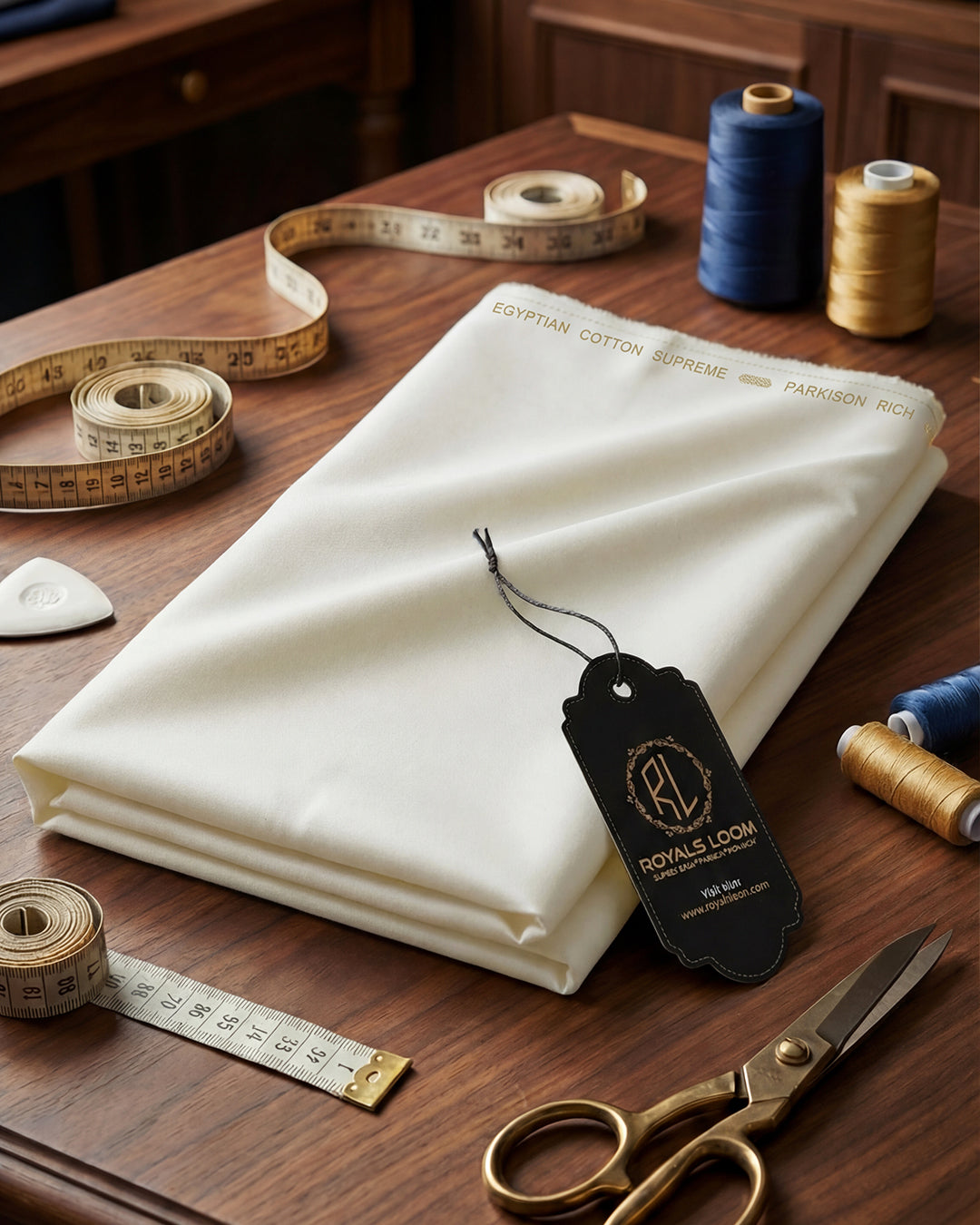 Parkison Rich Cotton by Royals Loom – Off White