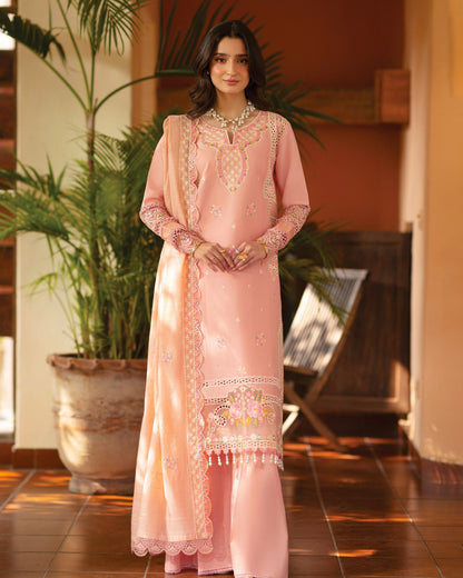 Angan Lawn – Fully Embroidered – Pink