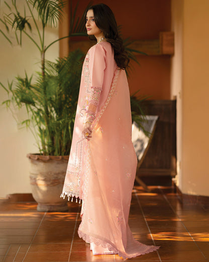 Angan Lawn – Fully Embroidered – Pink