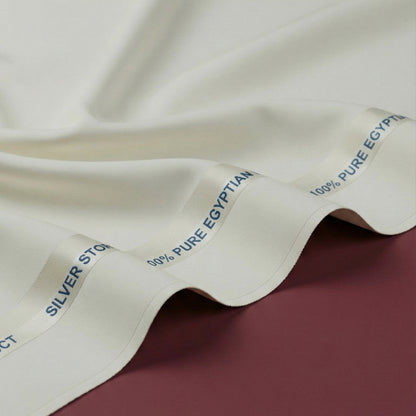 Silver Storm Cotton by Royals Loom – Off White